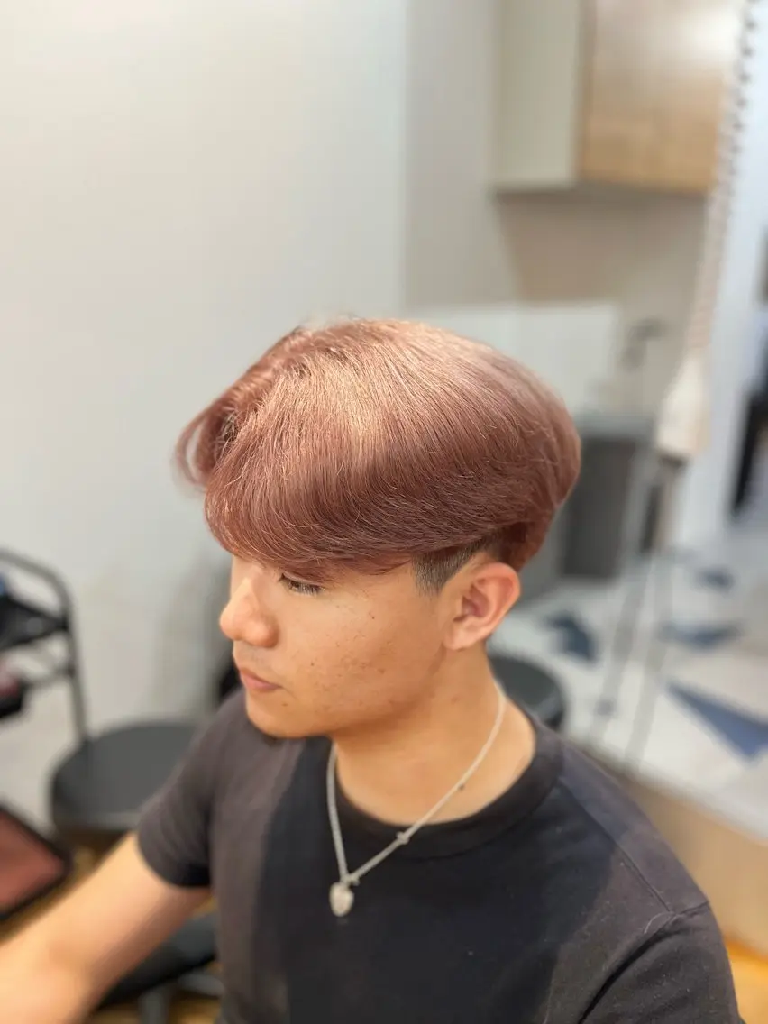 メンズ ヘアカラー 則竹 伸俊のヘアスタイル