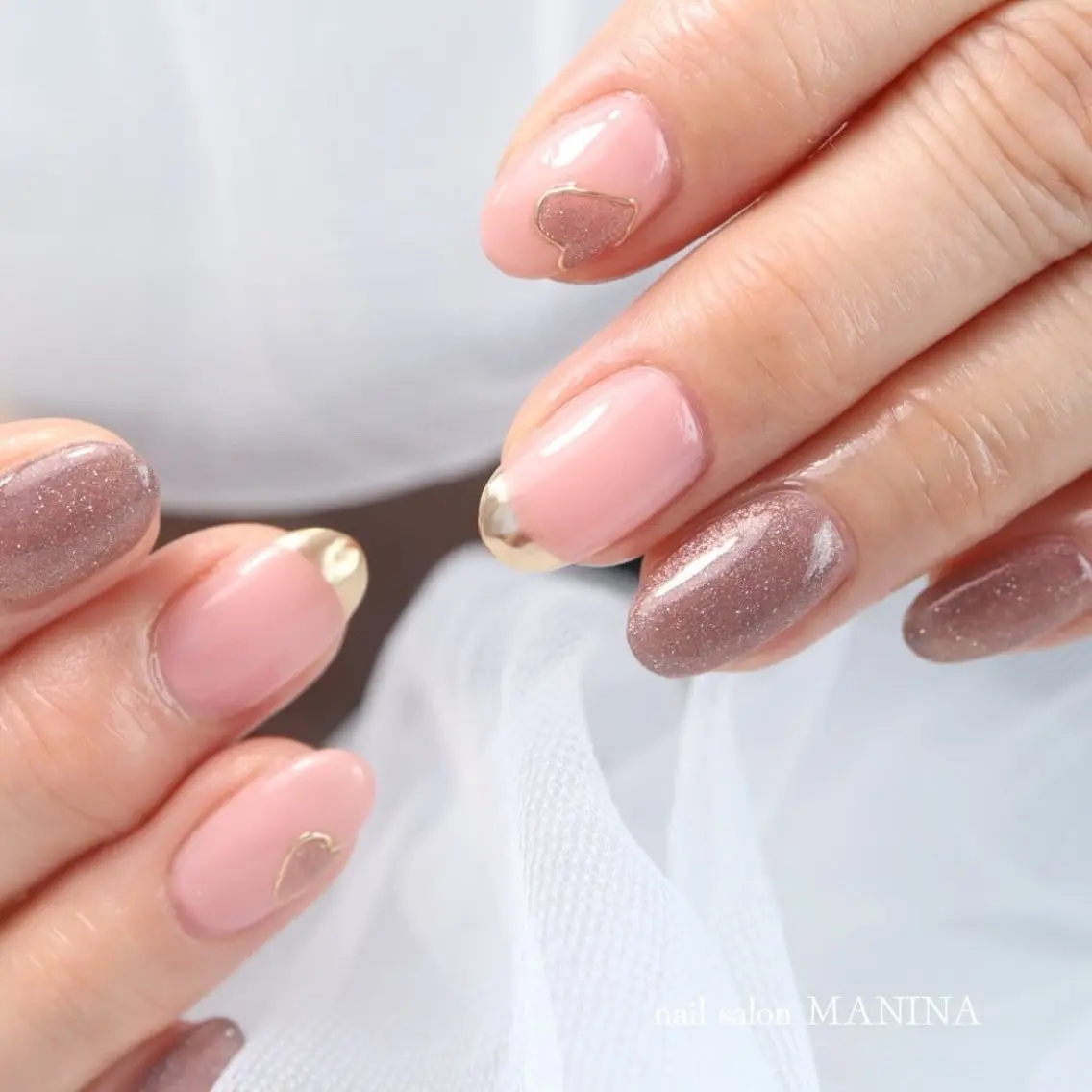 ネイル nailsalon Manina齋藤愛美のネイルデザイン