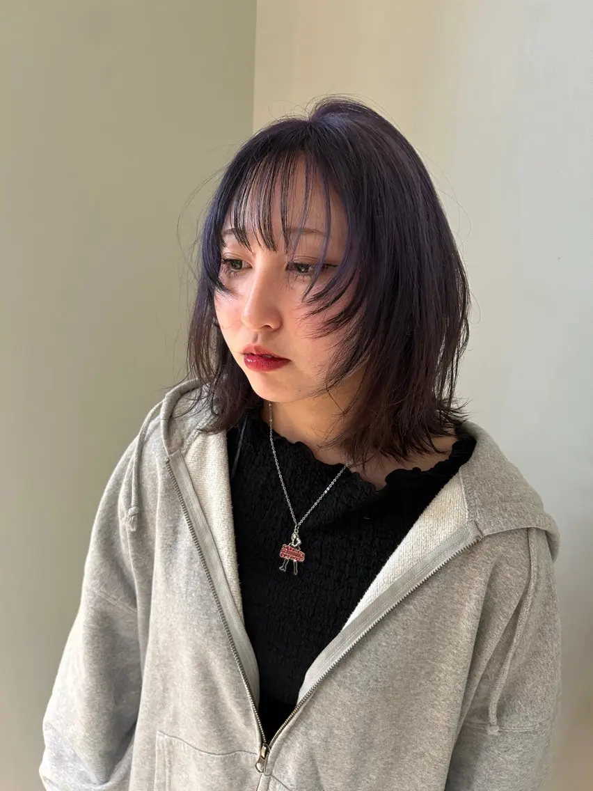 カラー デザインカラー ヘアカラー funnu ⋆꙳なつみのヘアスタイル