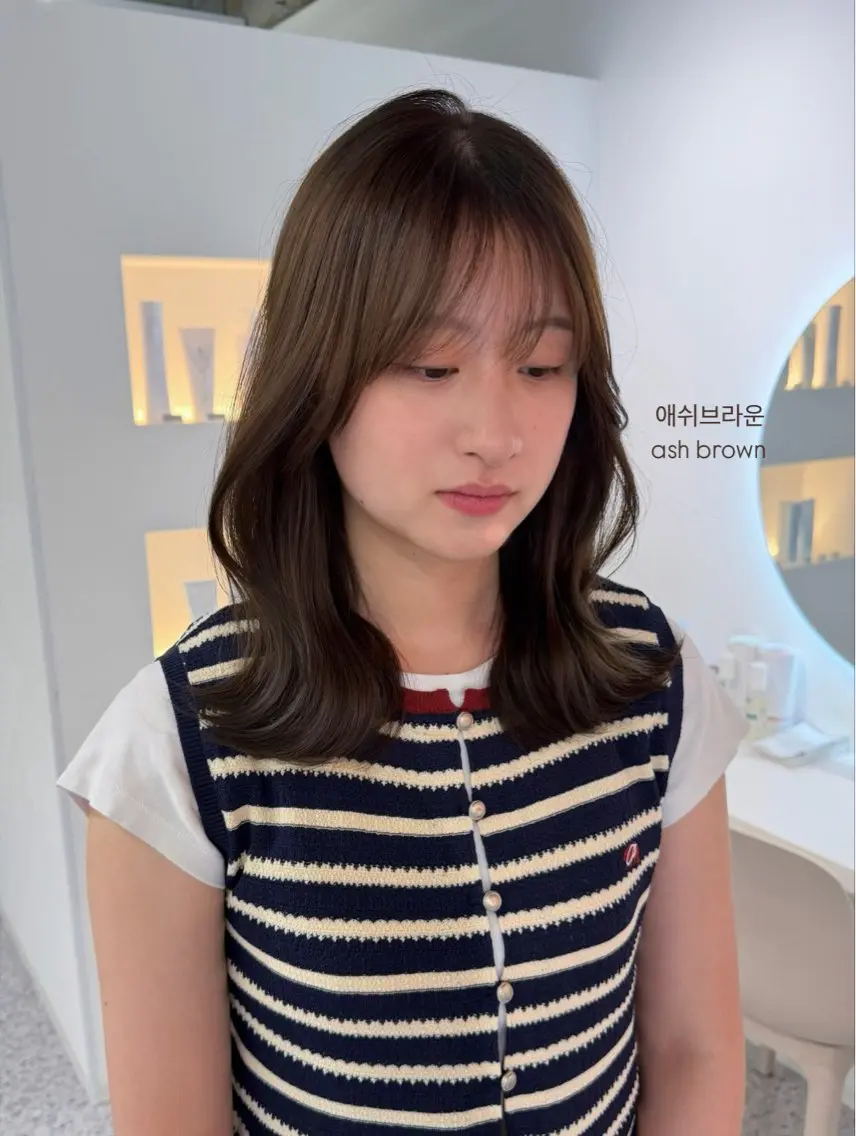 ミディアム カラー ヘアカラー トリートメント SALOWIN名古屋 本山店NAOのヘアスタイル