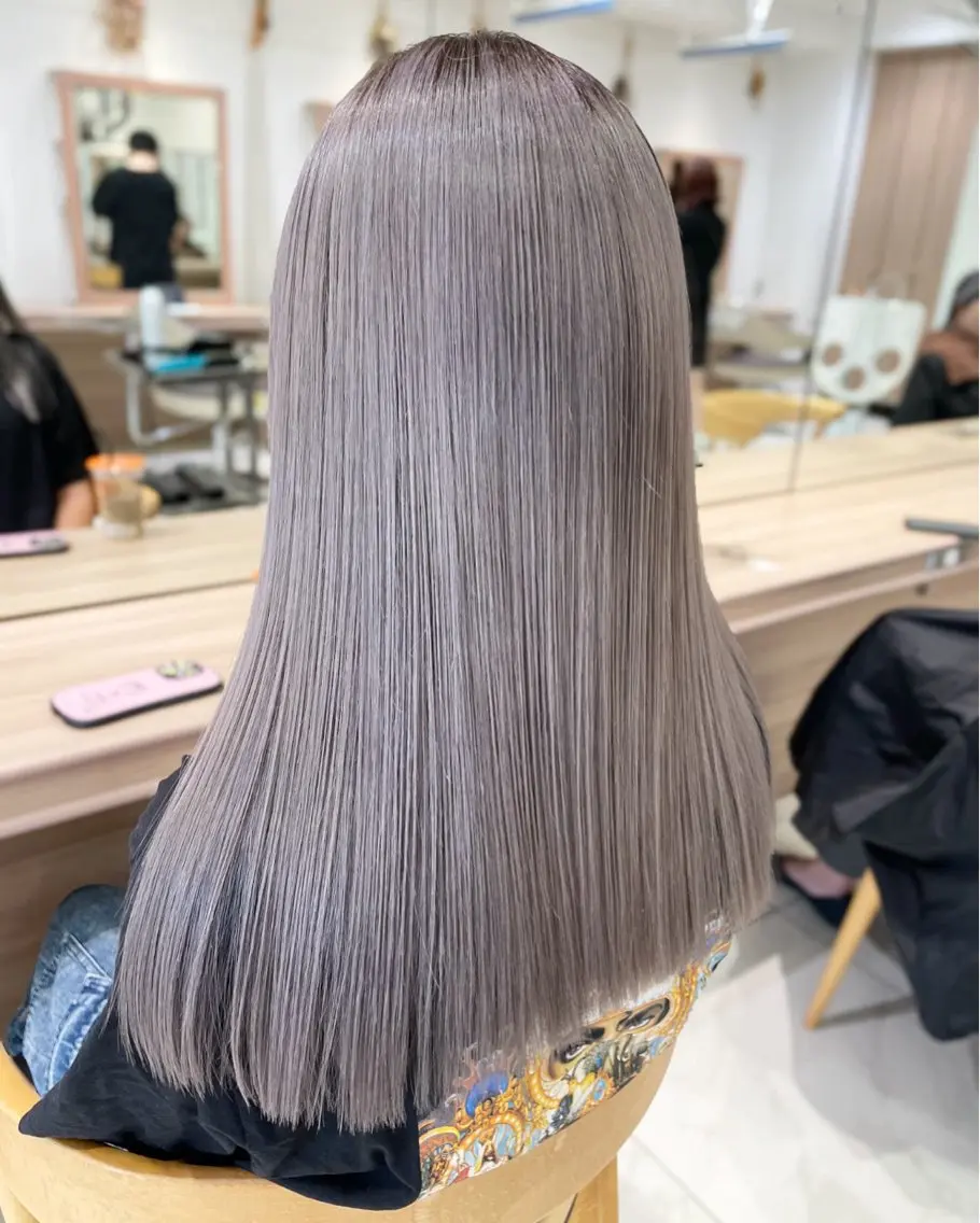 【リピーター様限定🌸】メンテナンスカット×艶カラー×リペアトリートメントの写真