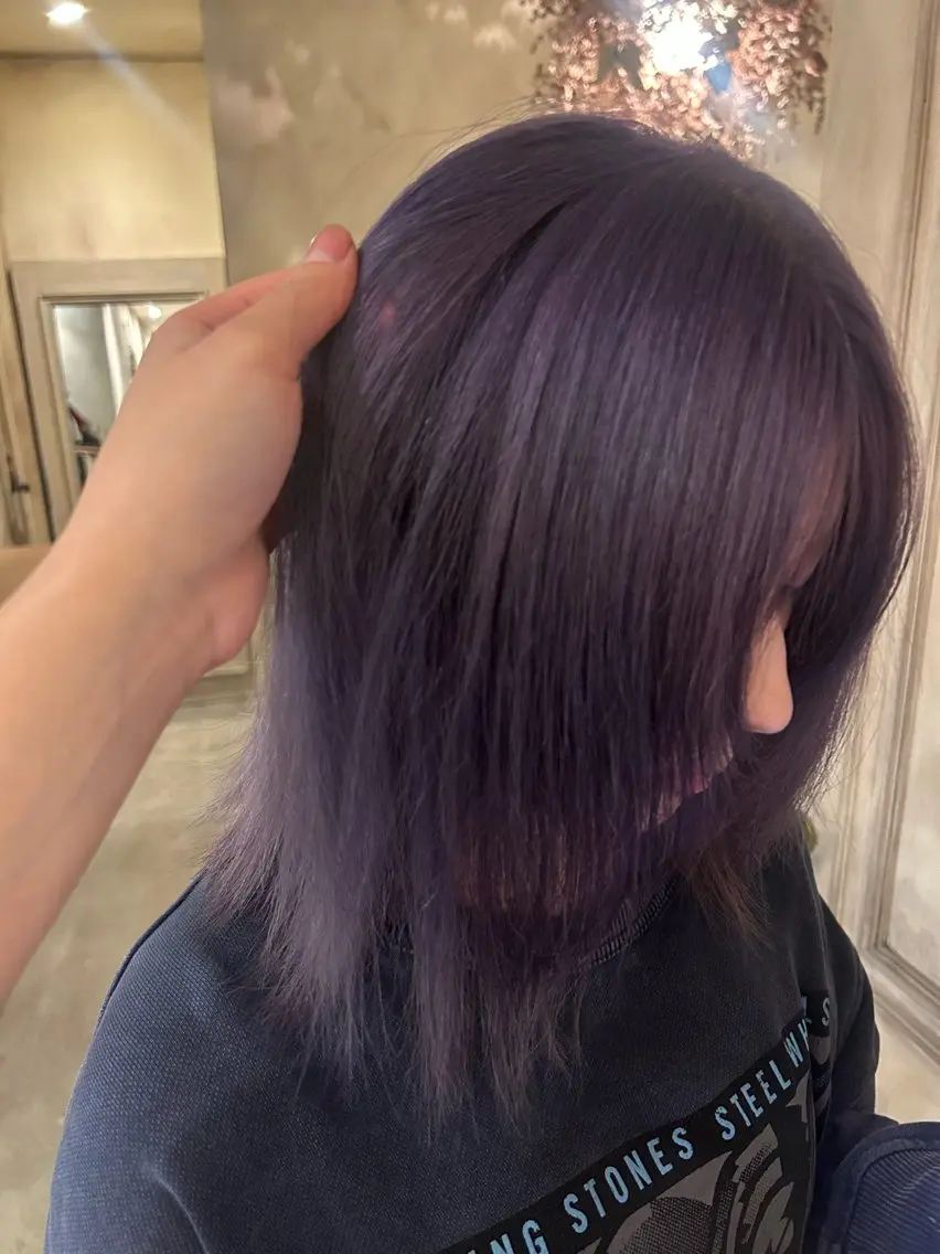 カラー 津村 優明のヘアスタイル