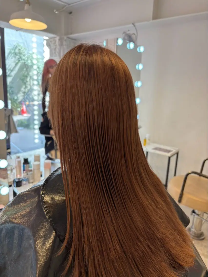 【垢抜けイメチェン】🐳ニュアンストーンアップワンカラー+トリートメント🐳の写真