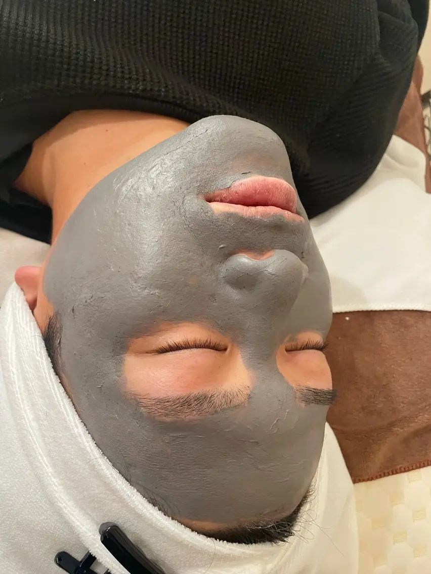 【泥パック🩶】フェイシャルケア🌚の写真