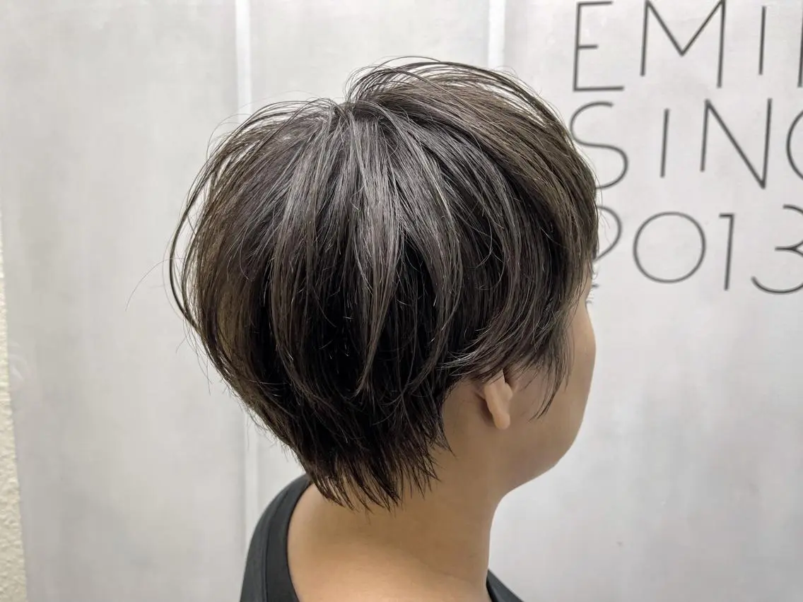 ショート カット ヘッドスパ OAK溝の口 𖠋SHINYAのヘアスタイル