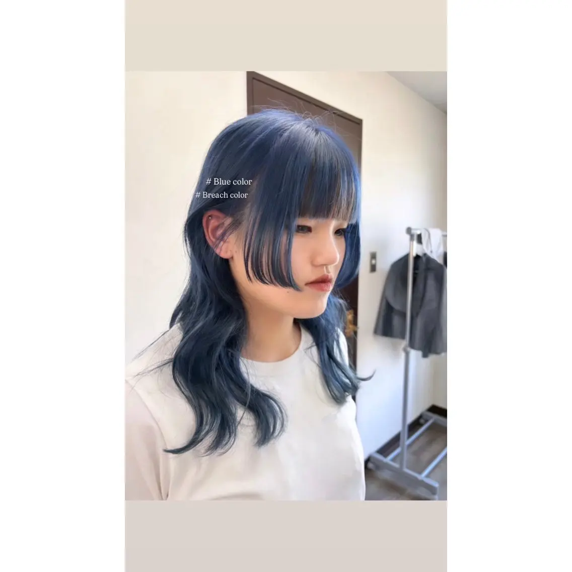 セミロング カラー ミルクティーベージュ /cinq/ユキ❄️のヘアスタイル