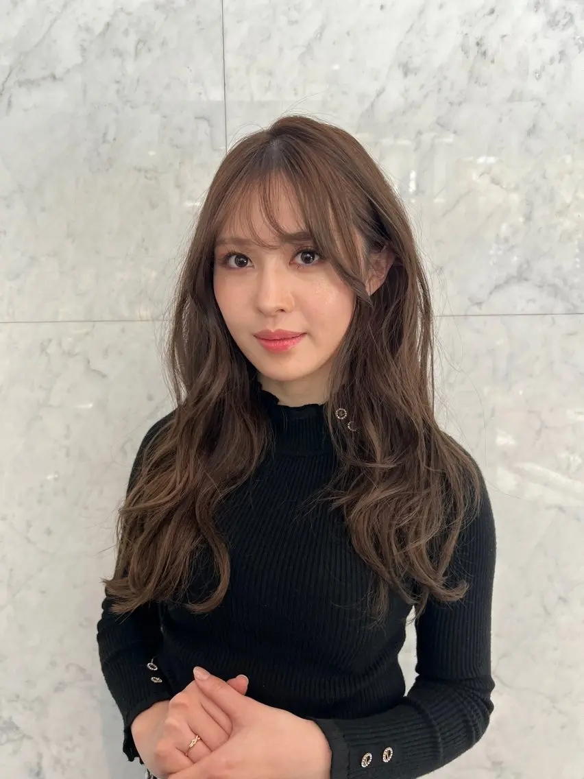 ロング カット トリートメント yuuna 🤎のヘアスタイル