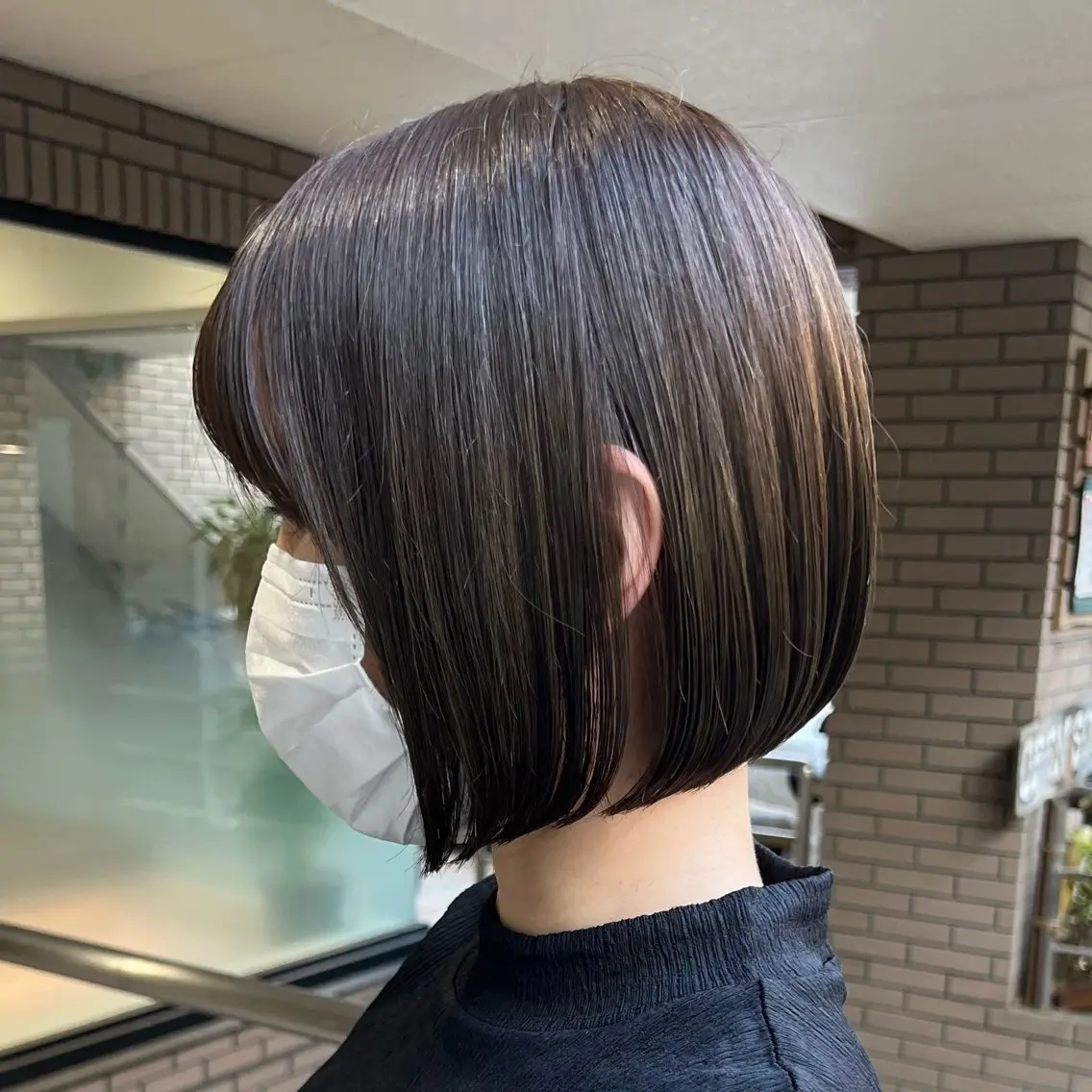 ショート ボブ カット 🌈髪質改善特化🌈 縮毛矯正/原口純平のヘアスタイル
