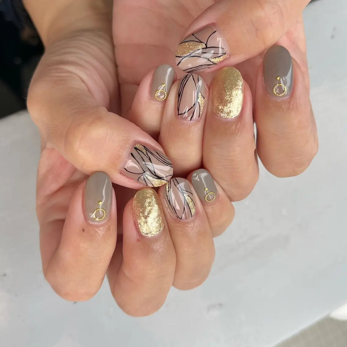 ネイル ハンドネイル フットネイル Nailsalon Fave/Rinaのネイルデザイン