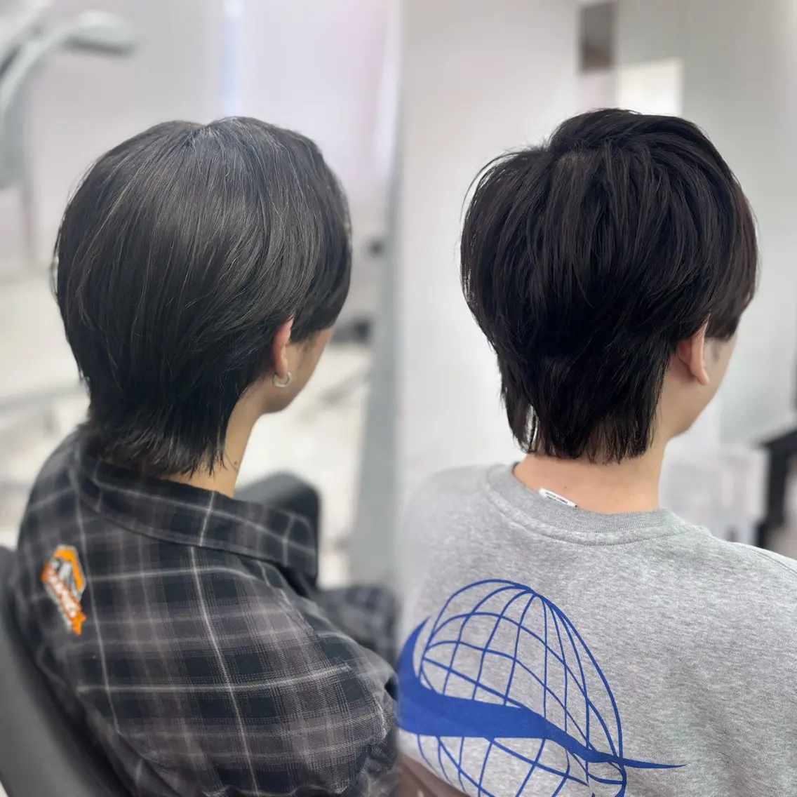 メンズ メンズウルフカット ウルフカット 🩷🎀パーマモデル 大募集きらら🎀🩷のヘアスタイル