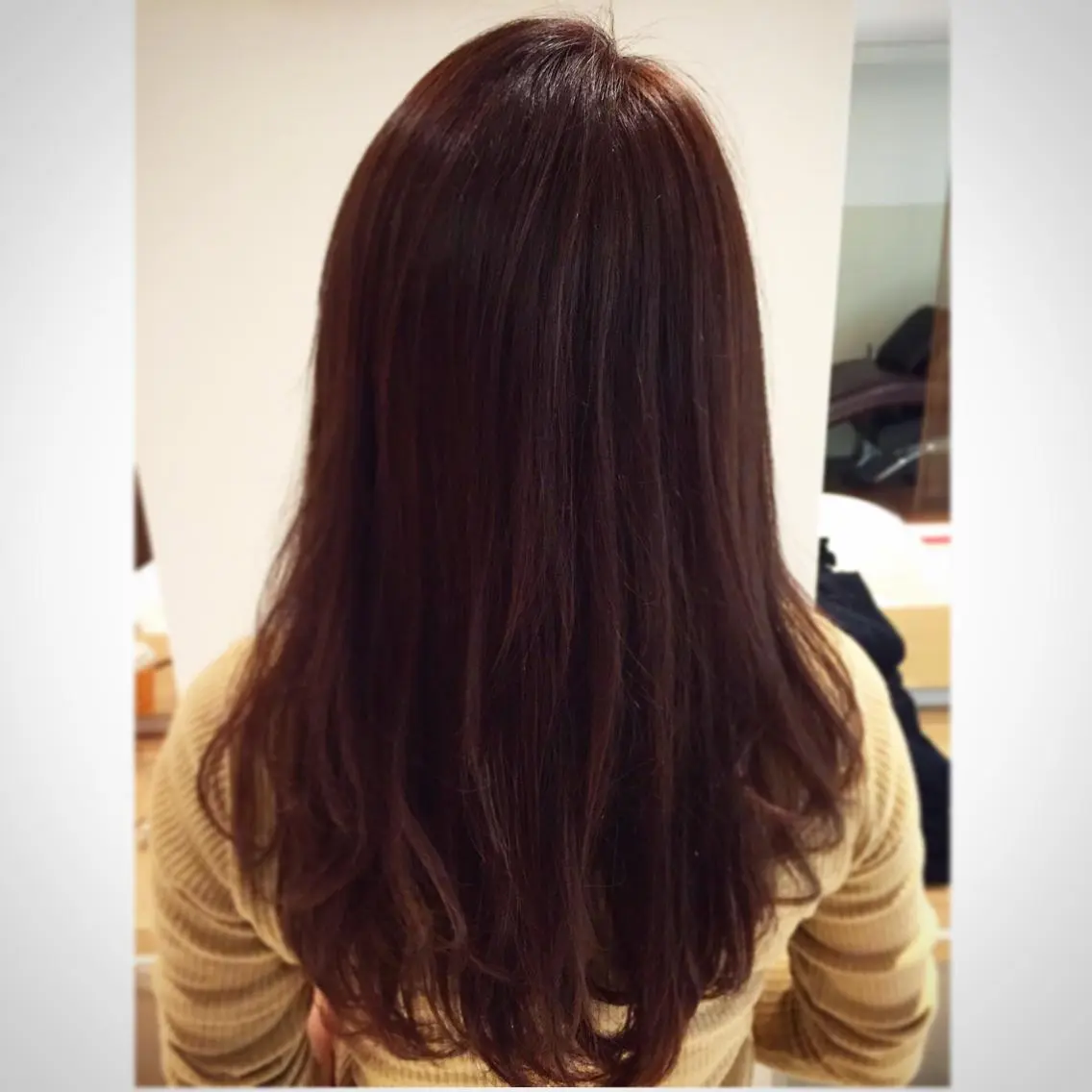 ミディアム セミロング カラー ピンクカラー ショート特化⭐️浅田 大輝Orangeのヘアスタイル