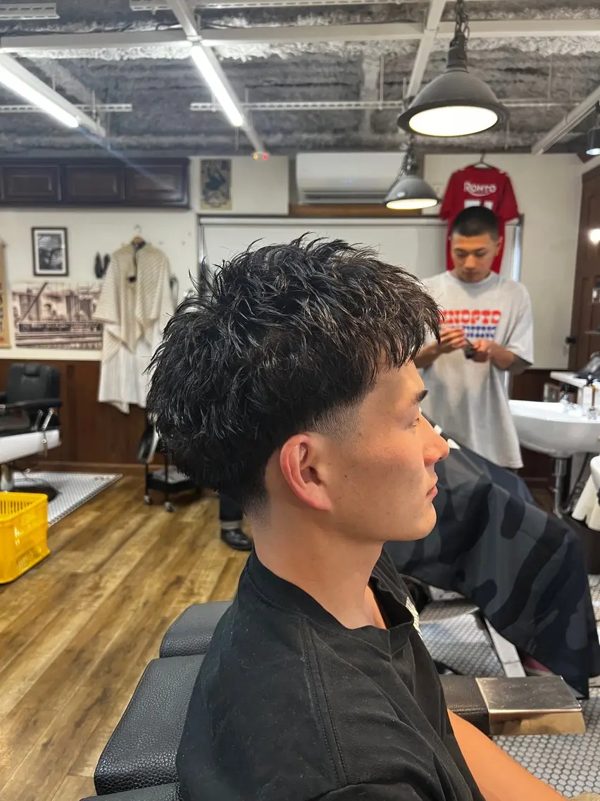 ショート メンズ 虎 太郎のヘアスタイル