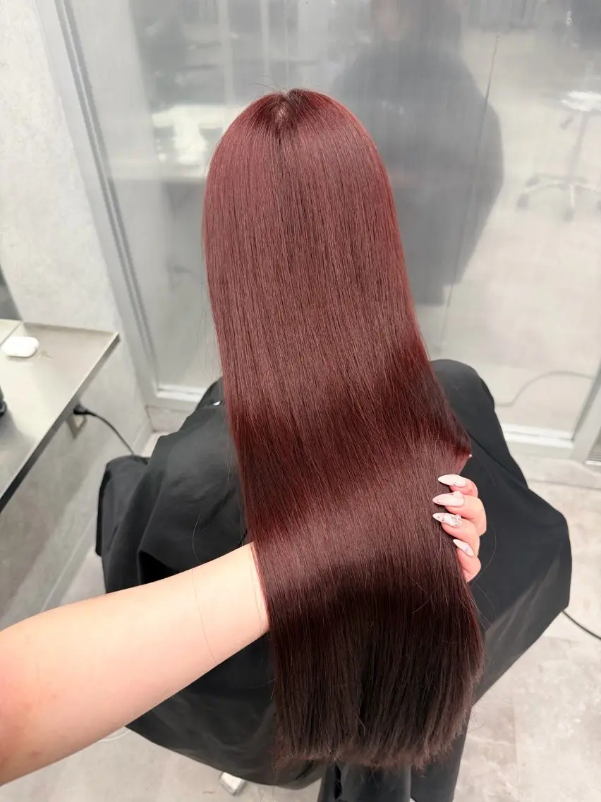 ロング カラー ヘアカラー ハイトーン/渋谷 /Narukaのヘアスタイル