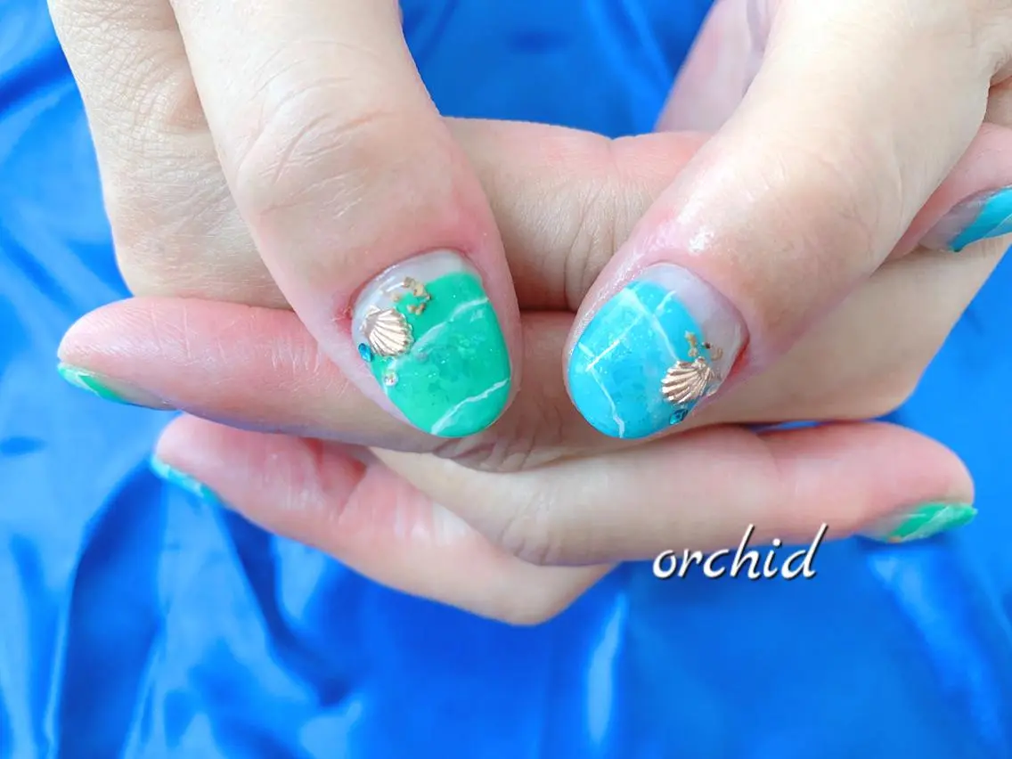 ネイル orchid ♡オーキッドのネイルデザイン