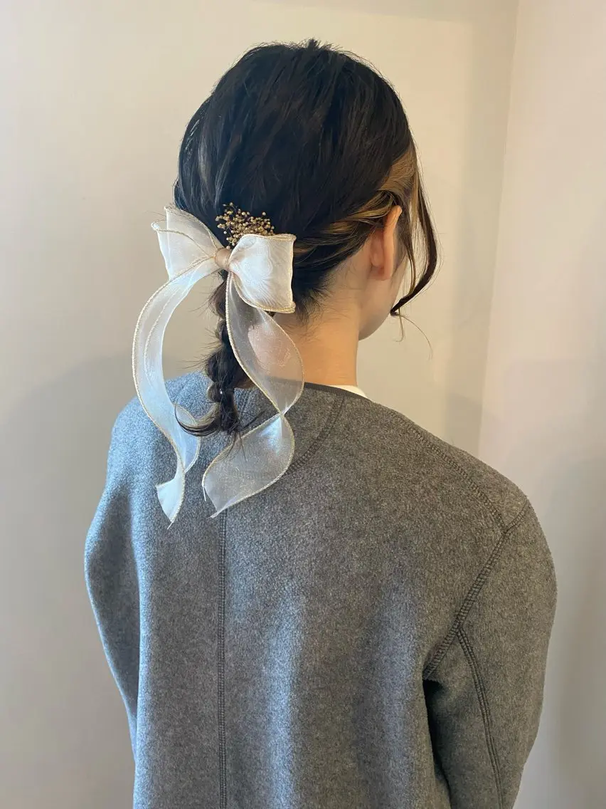 ヘアアレンジ ヘアセット 関谷 のぞみのヘアスタイル