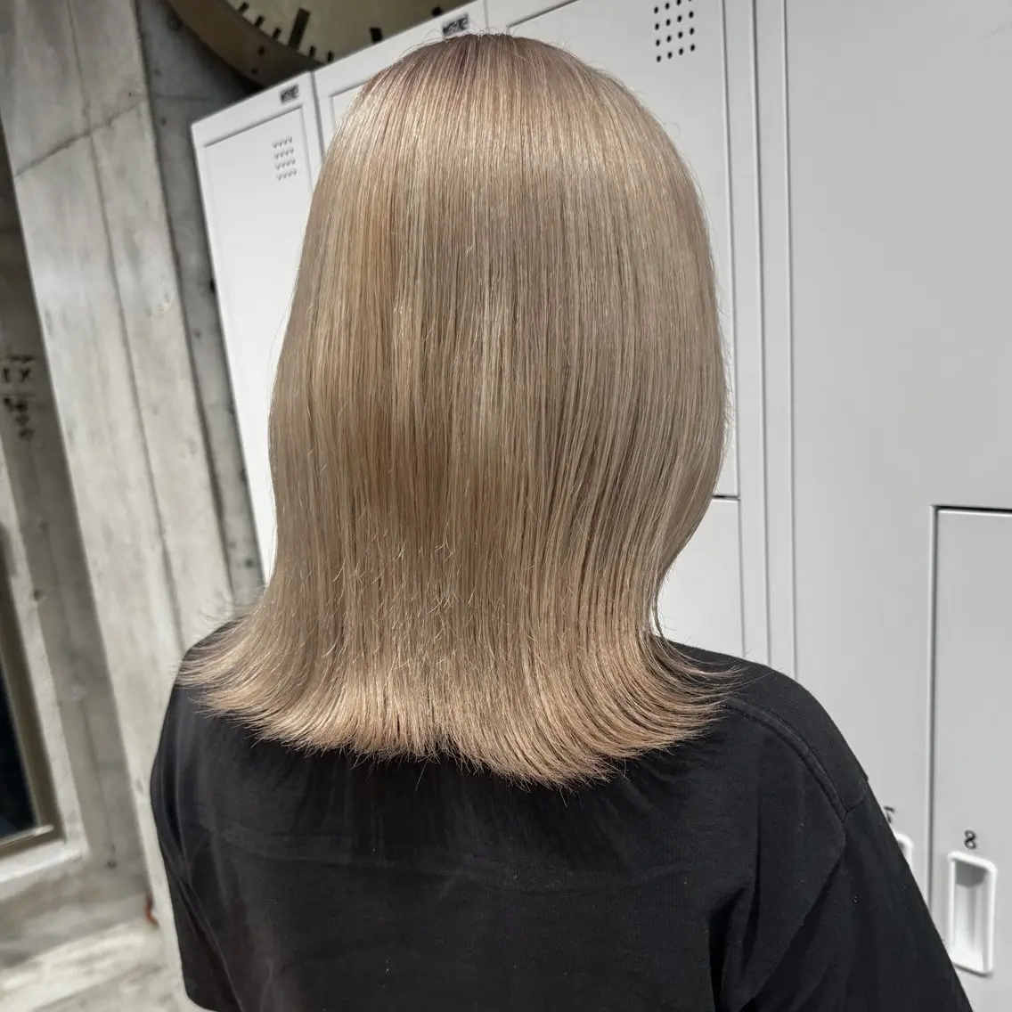 セミロング カラー ヘアアレンジ カット ヘアカラー 💗💗韓国レイヤー yu-ki💗💗のヘアスタイル