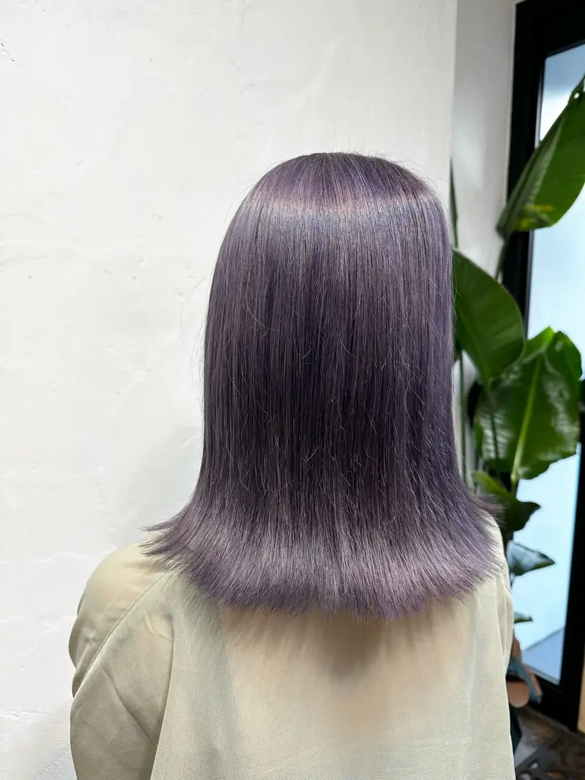 カラー ✨透明感カラー🌱 上村 舜のヘアスタイル