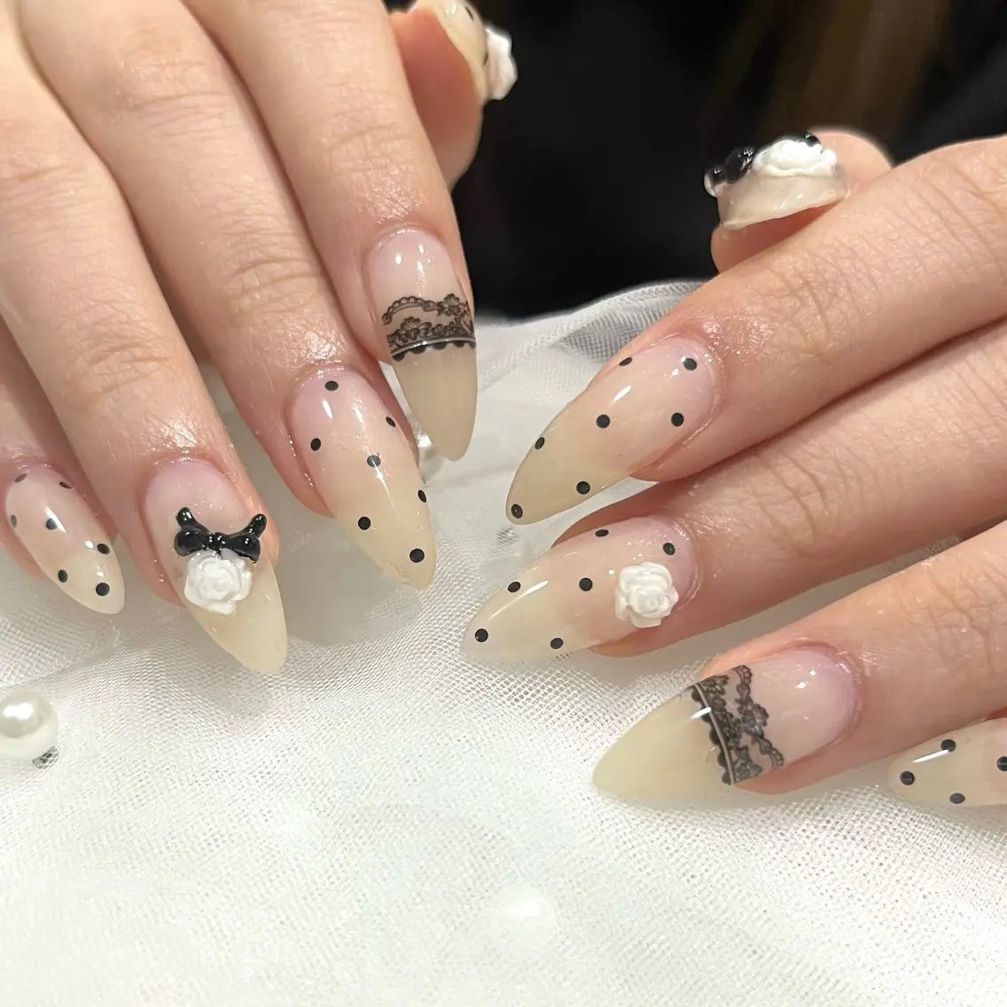 ネイル ハンドネイル 🧁fein. nana🩵のネイルデザイン