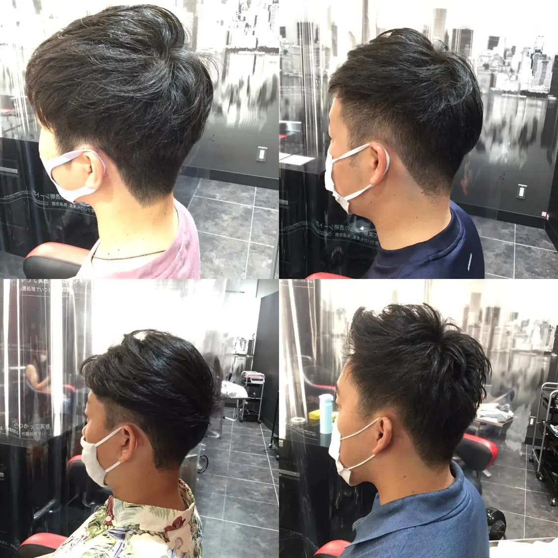 ショート メンズ Annon プライベートサロンのヘアスタイル