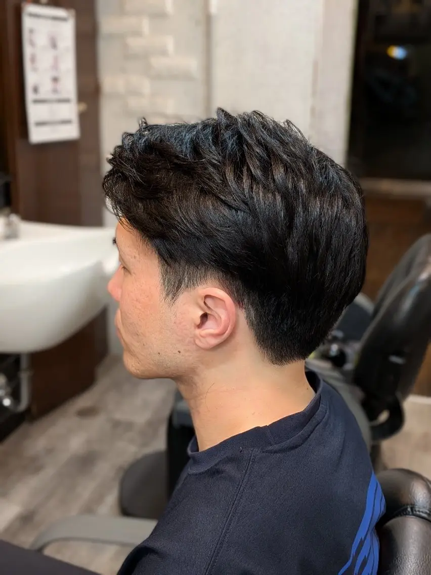 メンズ 星河 諒のヘアスタイル