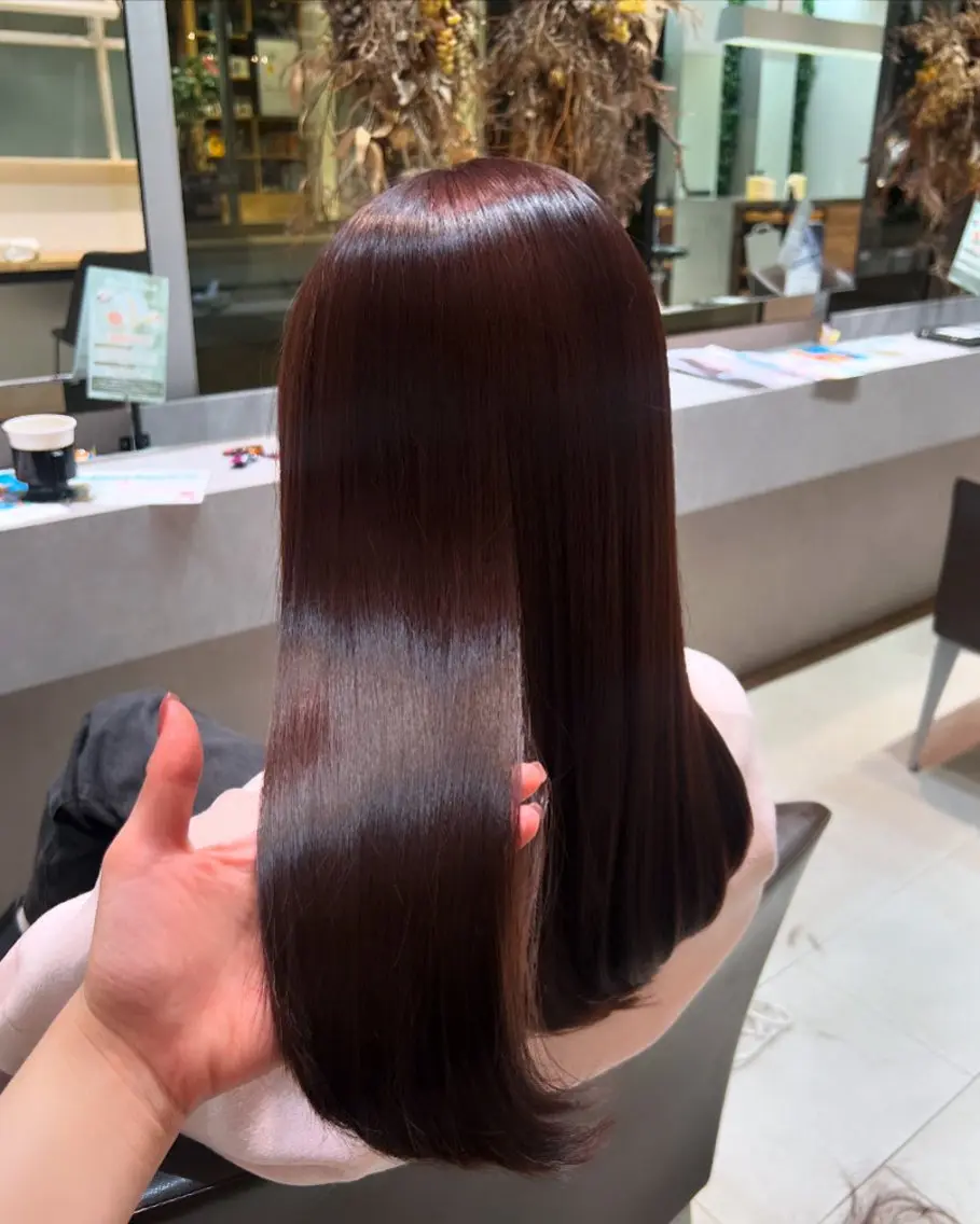 ロング カラー 髪質改善 ヘアカラー 🫧Ai/ ロロネー森ノ宮💖のヘアスタイル