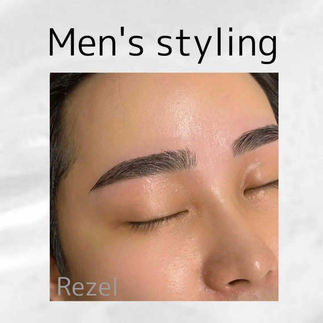 ミニモ限定❣️メンズアイブロウ✨waxで垢抜け眉毛☺️の写真