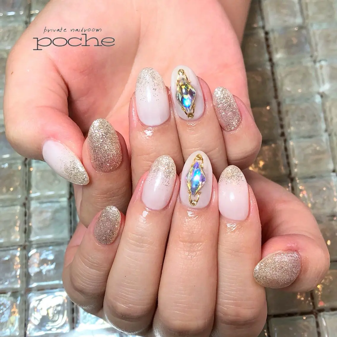 ネイル シンプルネイル ハンドネイル 工藤 理恵のネイルデザイン