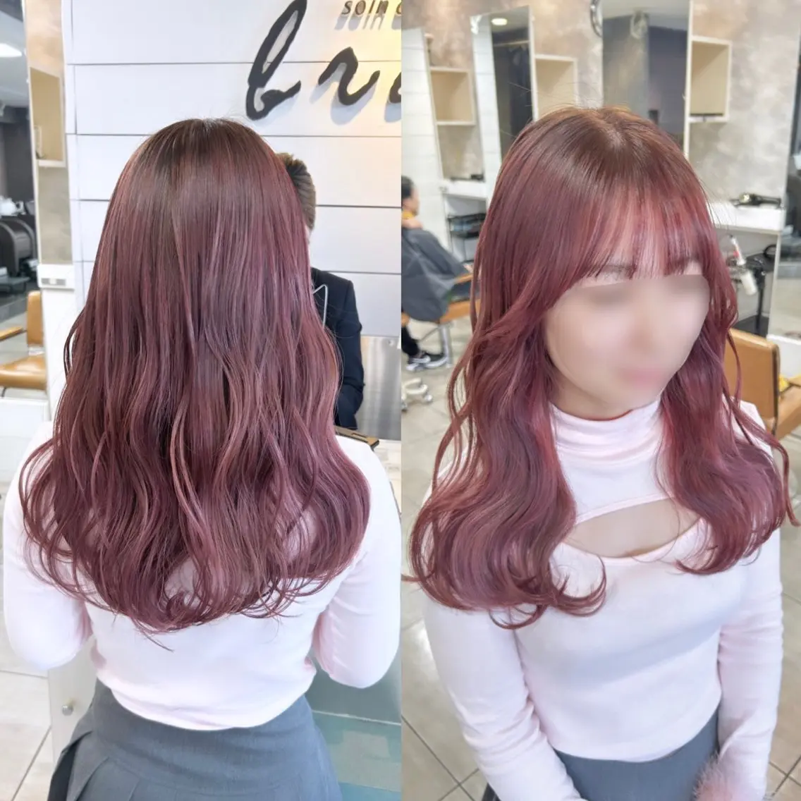 ロング カット ヘアカラー 🫧艶髪カラー🫧 森本くるみのヘアスタイル