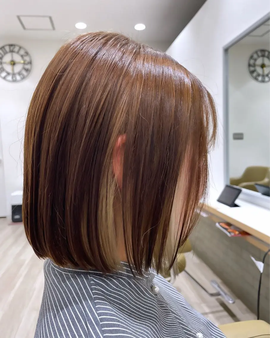 カラー ルクール上越店 黒石 智加子のヘアスタイル