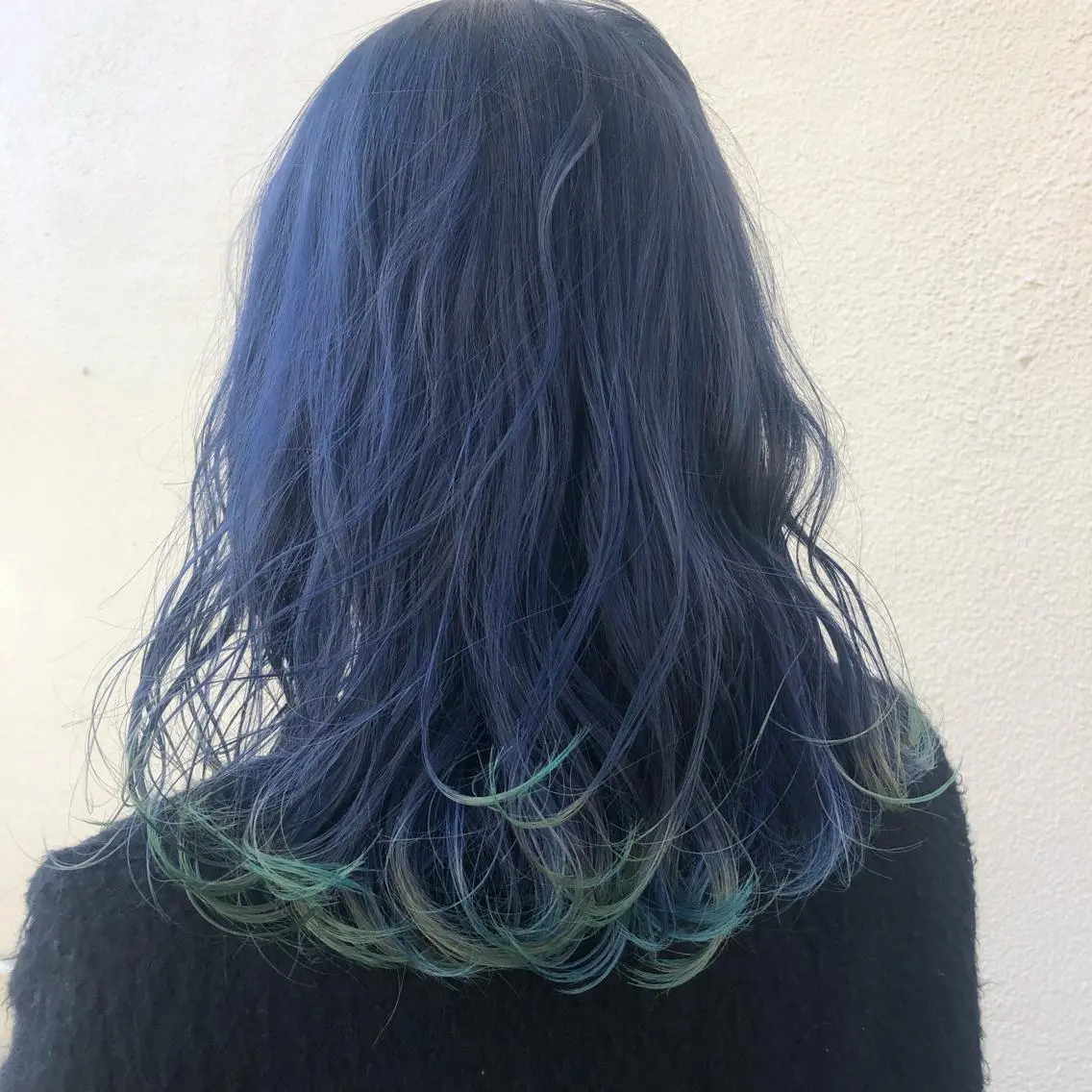 ロング カラー 古屋 花織のヘアスタイル