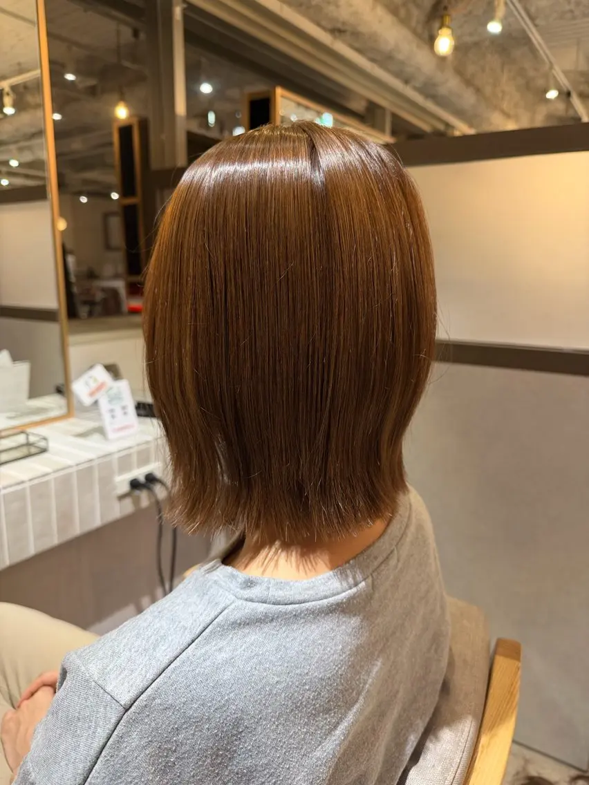 ショート レイヤーカット カット ヘアカラー Saya/ショート/ ボブ/大阪/梅田のヘアスタイル
