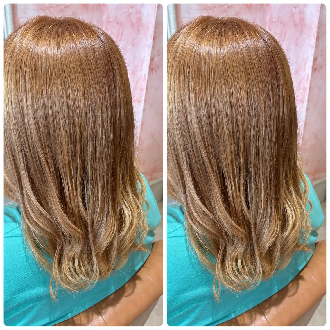 ミディアム カラー ヘアカラー おおやま たくみのヘアスタイル