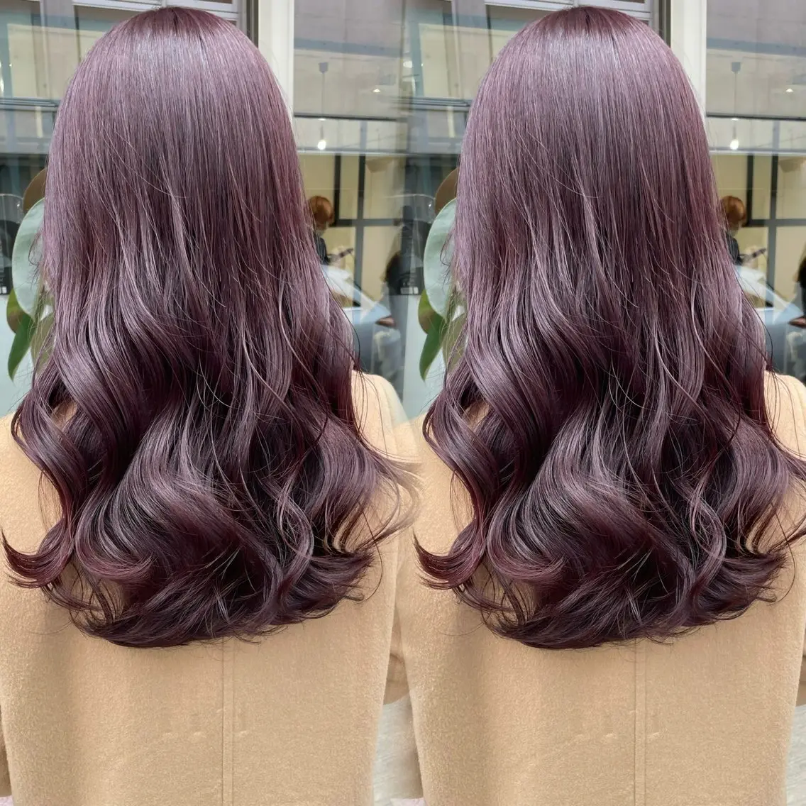 ロング カラー カット ヘアカラー トリートメント ブリーチなしカラー kana🐱のヘアスタイル