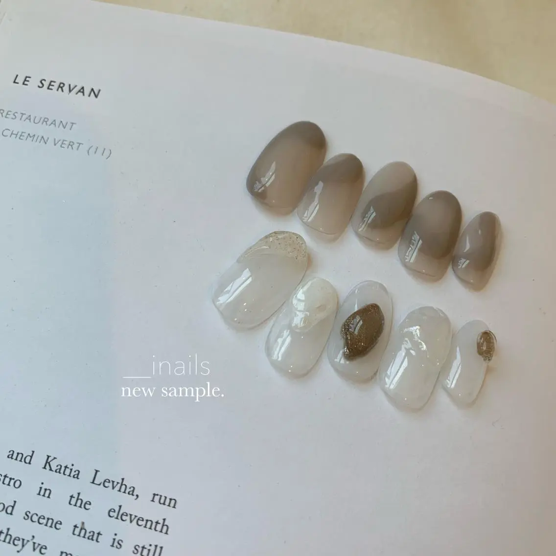 カラー ヘアアレンジ ネイル マツエク・マツパ アイブロウ ＿i nails'のネイルデザイン