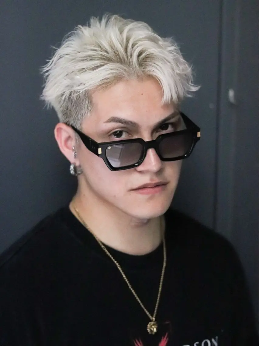 ショート カラー メンズ 楽にキマる🔥垢抜け ヘア/RAIKIのヘアスタイル
