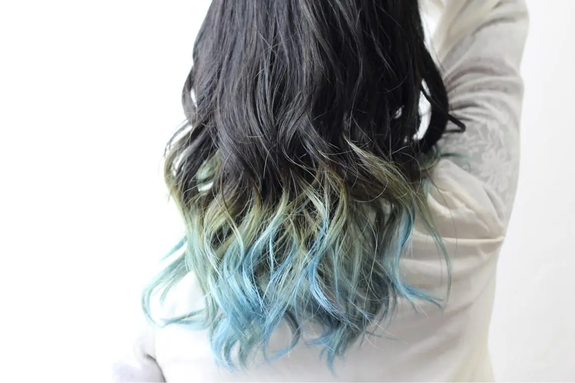 ミディアム カラー ブルーカラー ヘアカラー トリートメント 💛丁寧さNo.🥇 🧸片山智裕💛のヘアスタイル
