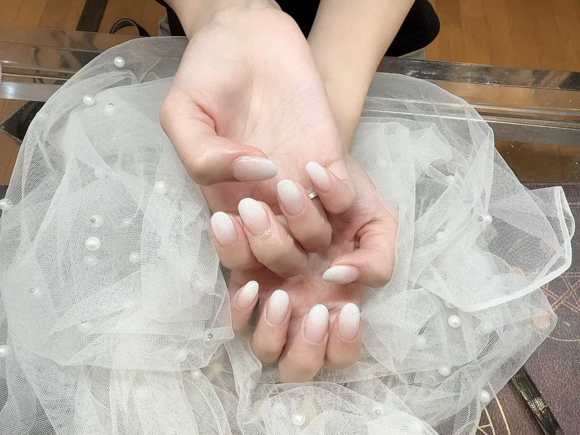 ショート パンダ ネイルのネイルデザイン