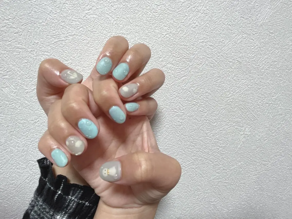 ネイル マットネイル ハンドネイル Air's nailのネイルデザイン