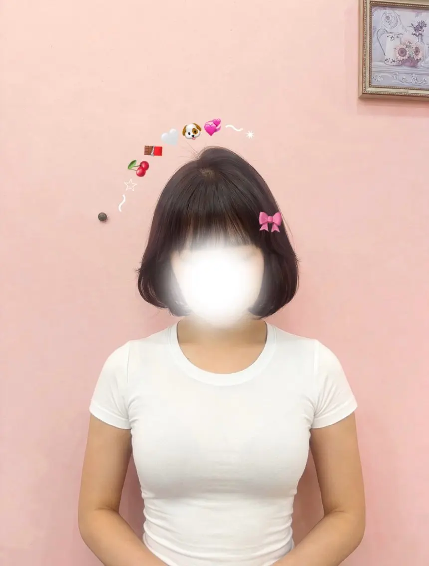 ショート カット ヘアカラー トリートメント ronmuu／ shizukuのヘアスタイル