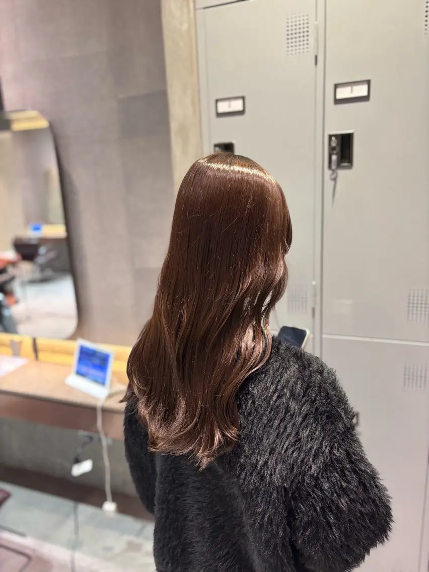 ロング カラー カット ヘアカラー トリートメント overhair : shinmaのヘアスタイル