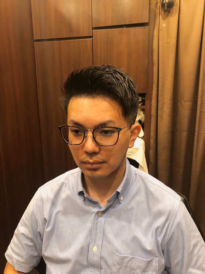 メンズ ヒロ銀座川崎 志田健介のヘアスタイル