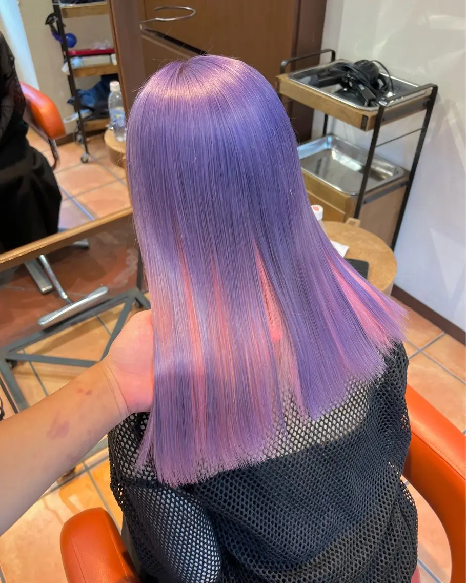🌸5月限定🌸カット× ホワイトブリーチ×フルカラー×うる艶トリートメント💕の写真