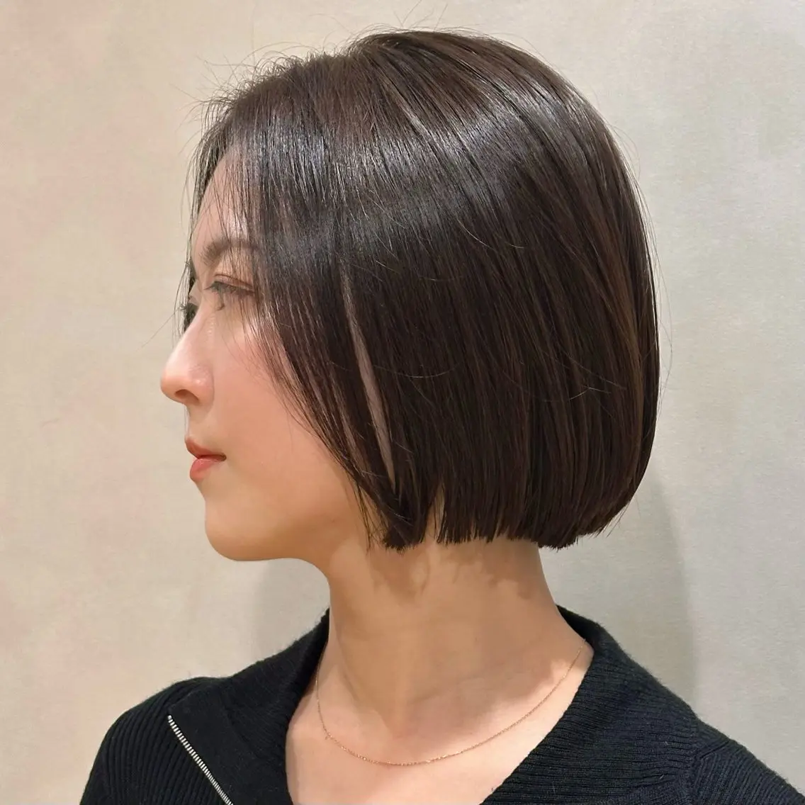 ショート カラー カット 縮毛矯正 トリートメント 原宿/韓国ボブ /くびれボブ/優希のヘアスタイル