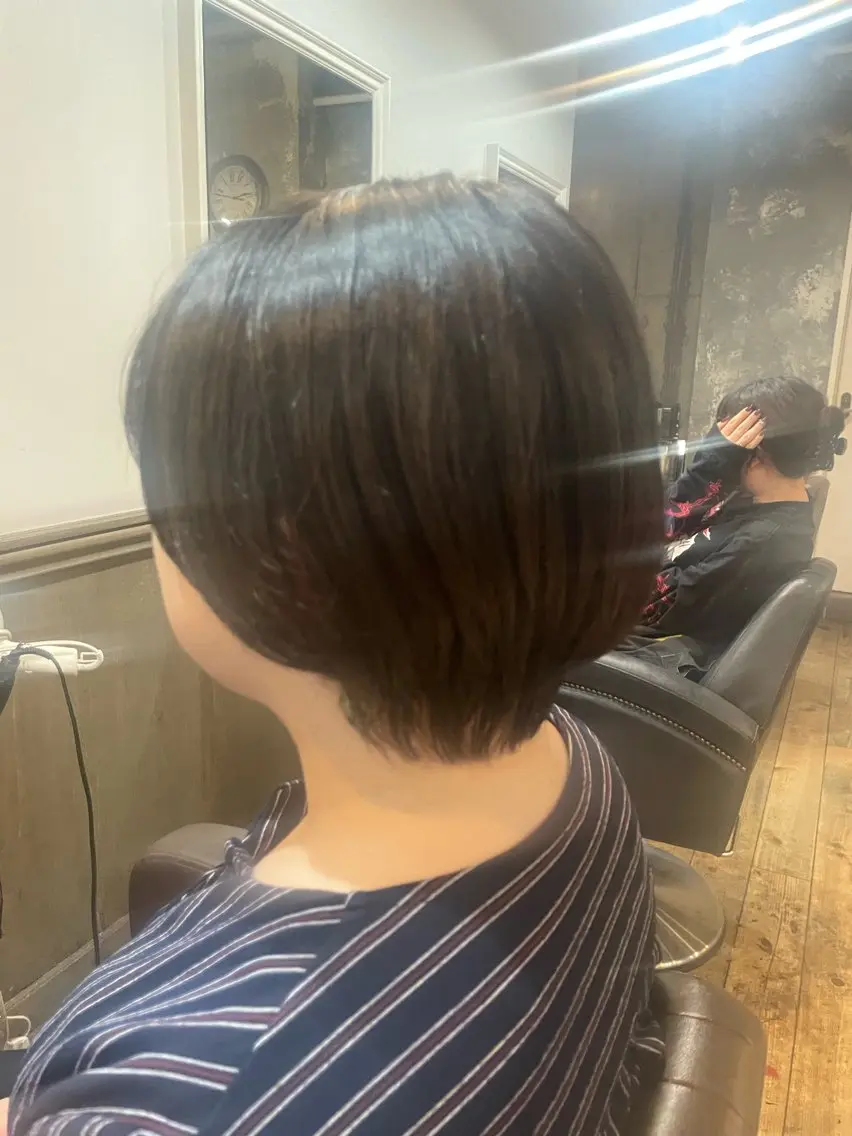 ショート ショートヘア HAIRLABO 篠崎空竜のヘアスタイル