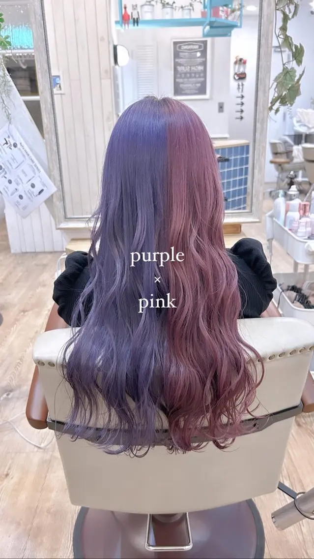 ロング カラー 🦋韓国風レイヤー 🦋AYANE⁎⁺˳のヘアスタイル