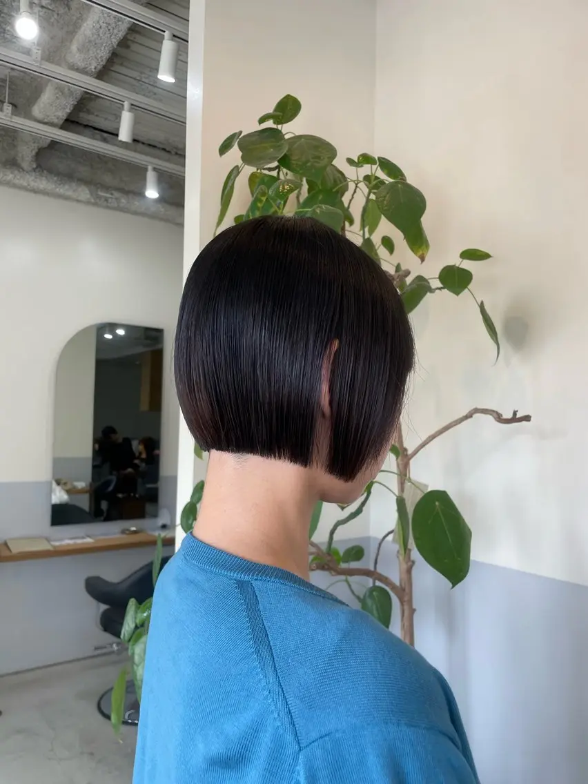 ショート ショートボブ 丸みショート ボブ ショートヘア 小久保 里紗のヘアスタイル
