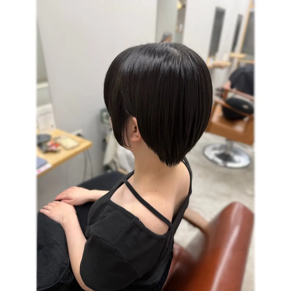 ショート 佐藤 歩菜のヘアスタイル