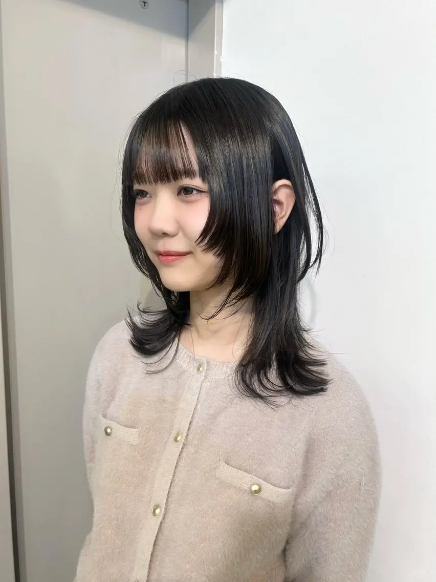 ミディアム 瑠莉🪩 薬院/天神南/今泉のヘアスタイル