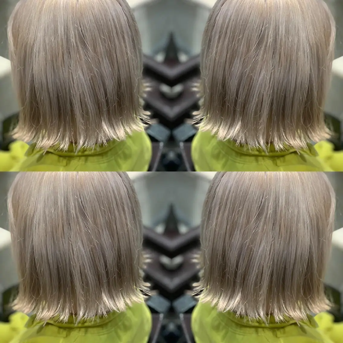 ショート カラー ヘアカラー トリートメント LUXBE LUCEのヘアスタイル