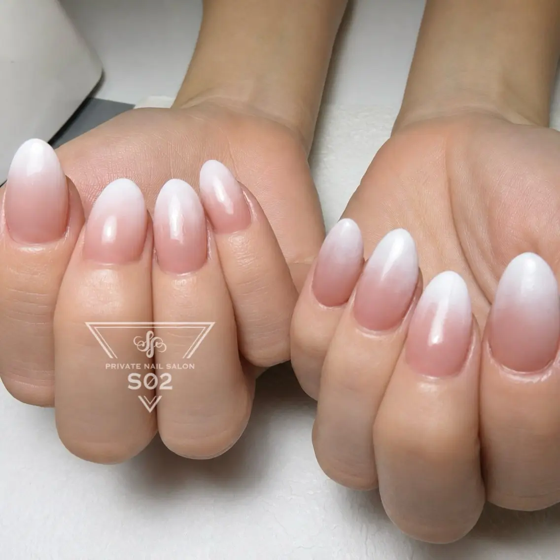 ネイル 長さ出し ネイルチップ S02 𝙲𝚑𝚒𝚎のネイルデザイン